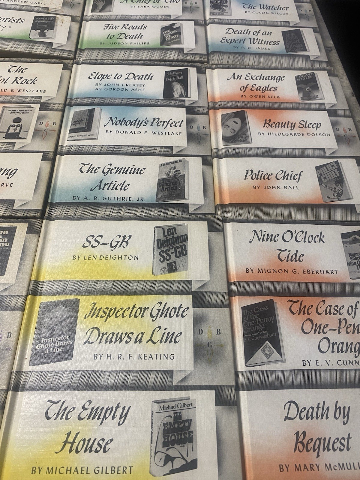 Lot Of 23 Vintage 1970’s decorative book club hardcover books