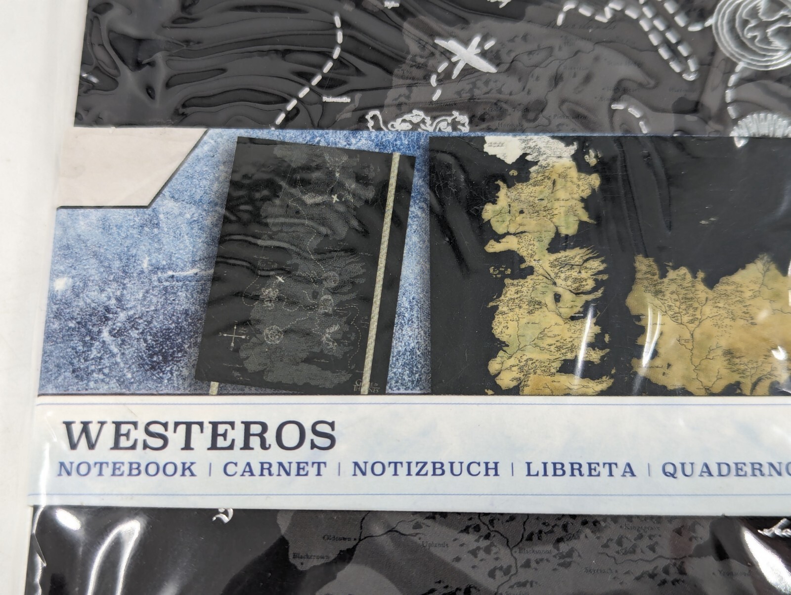 Game of Thrones: Westeros Ruled Notebook Hardcover 8″x5.5″ – 160 pages
