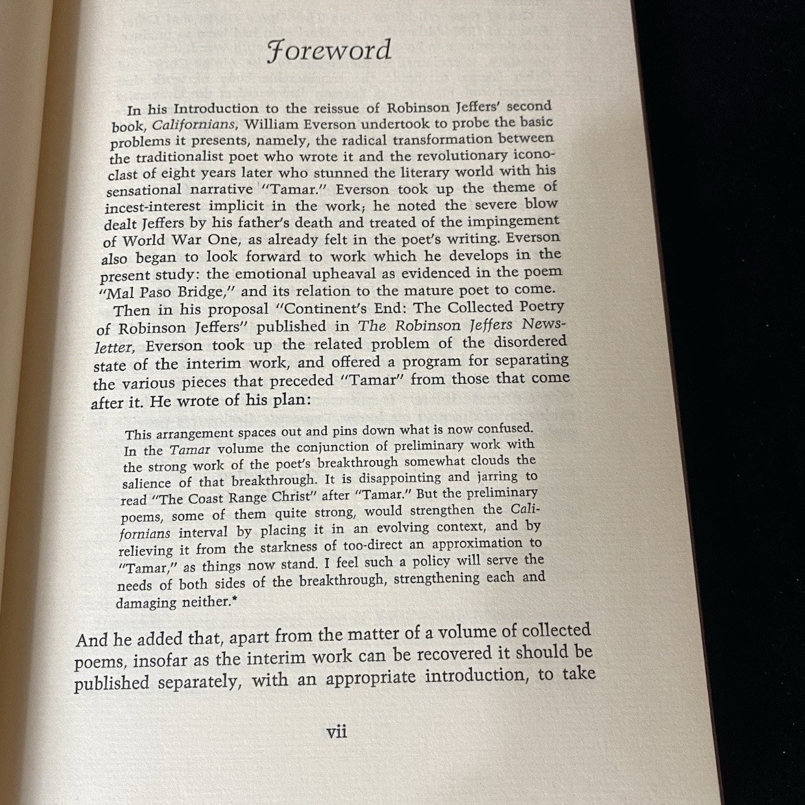 Robinson JEFFERS / Brides of the South Wind Poems 1917-1922 SignedIst ed 1974