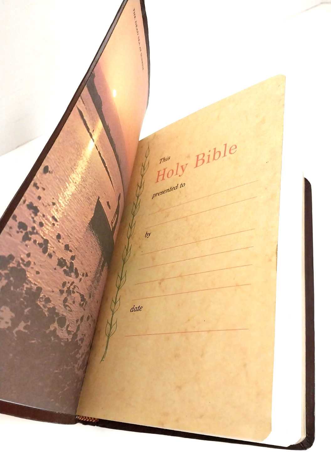 Holy Bible Concordance KJV Red Letter 1973 Burgandy Word Aflame Press