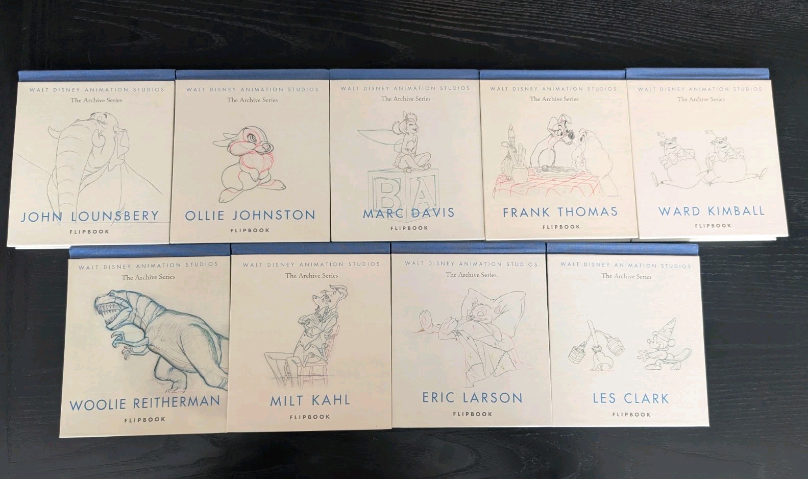 Walt Disney’s Nine Old Men The Flipbooks Hardcover Set