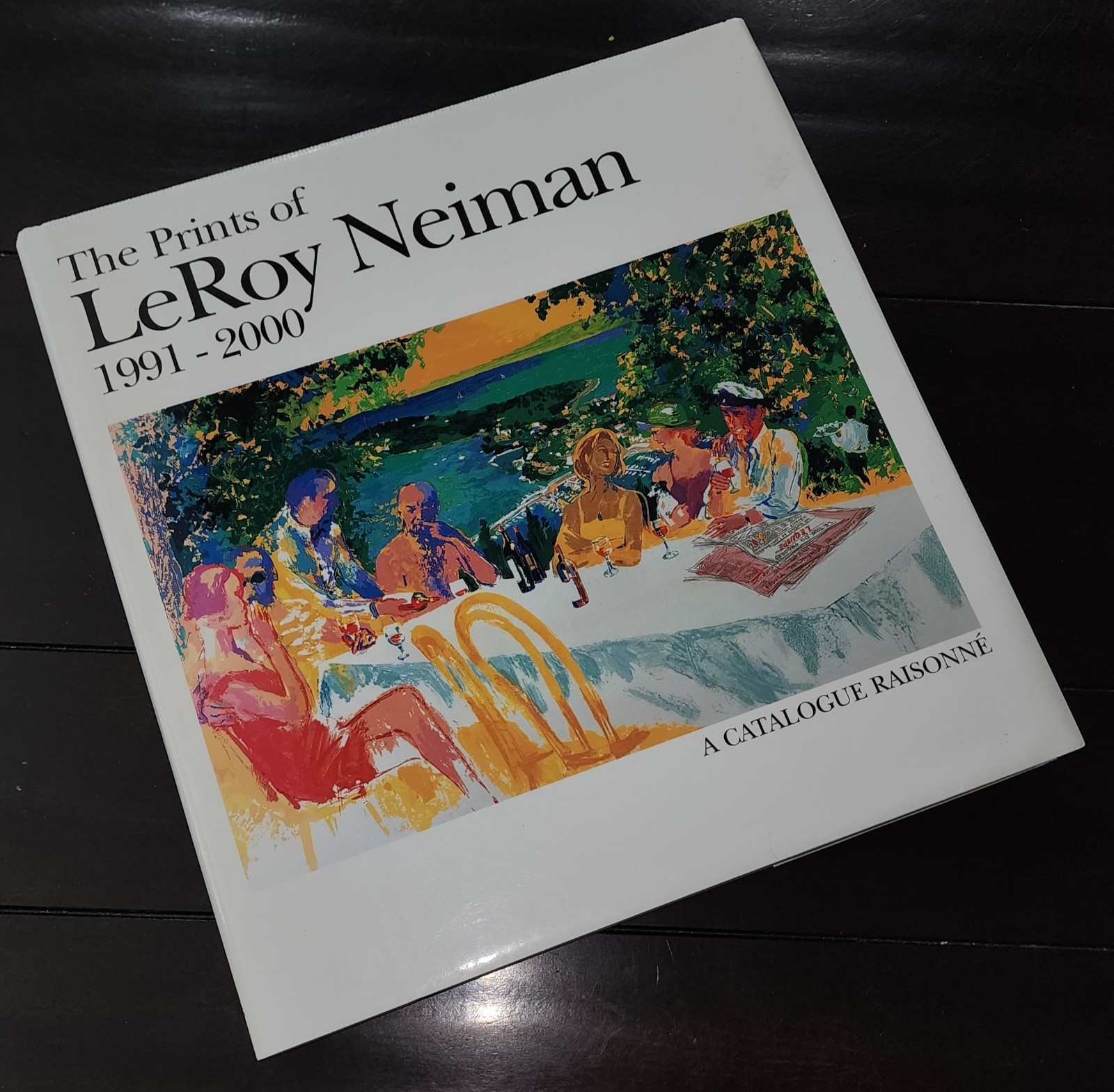 The Prints Of Leroy Neiman 1991-2000 Large Format Book Signed 200 Pages