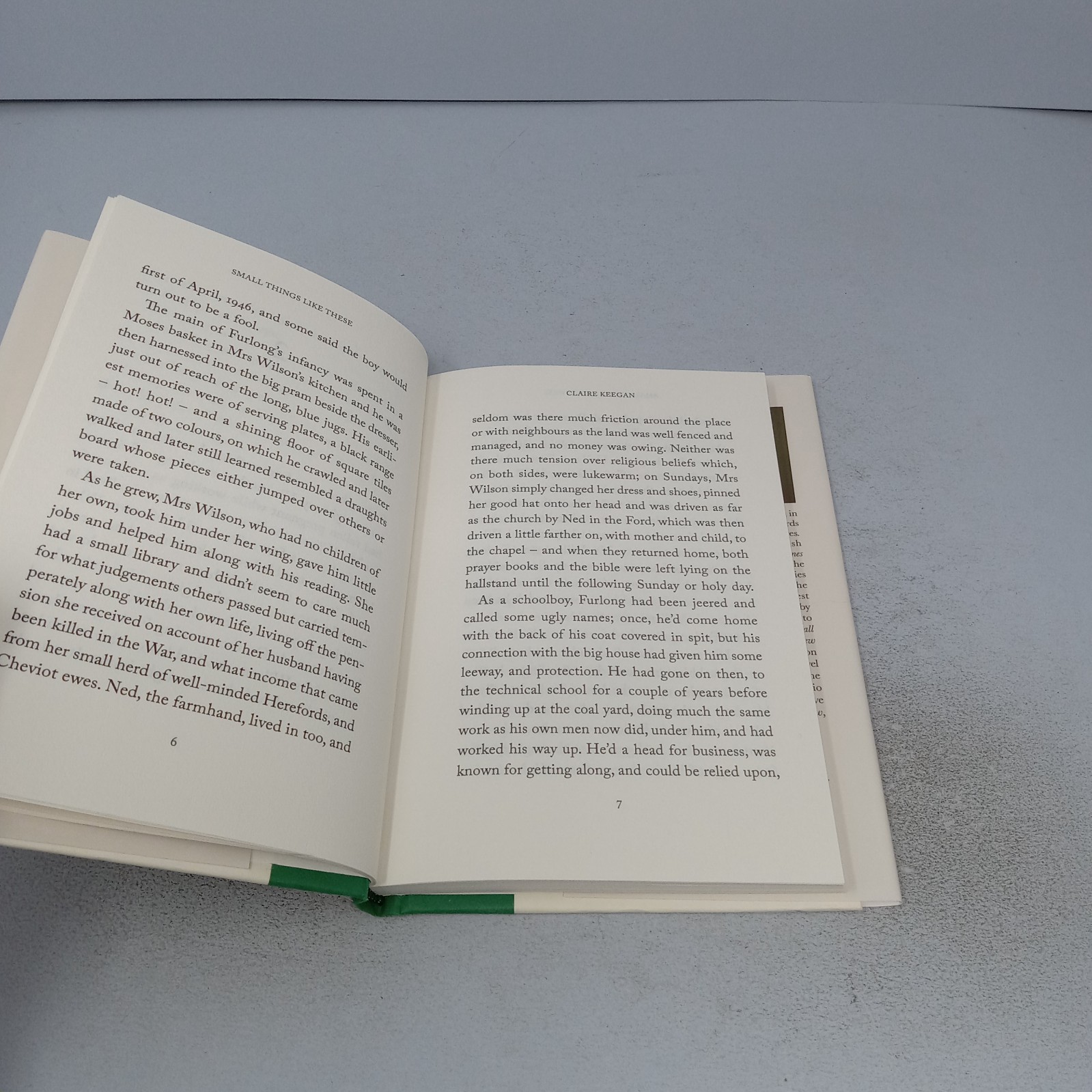 Small Things Like These: 2021 Grove Press Hardcover by Claire Keegan