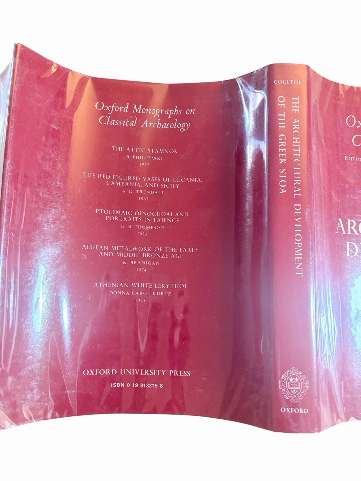 The Architectural Development of the Greek Stoa Coulton 1976 Oxford Architecture