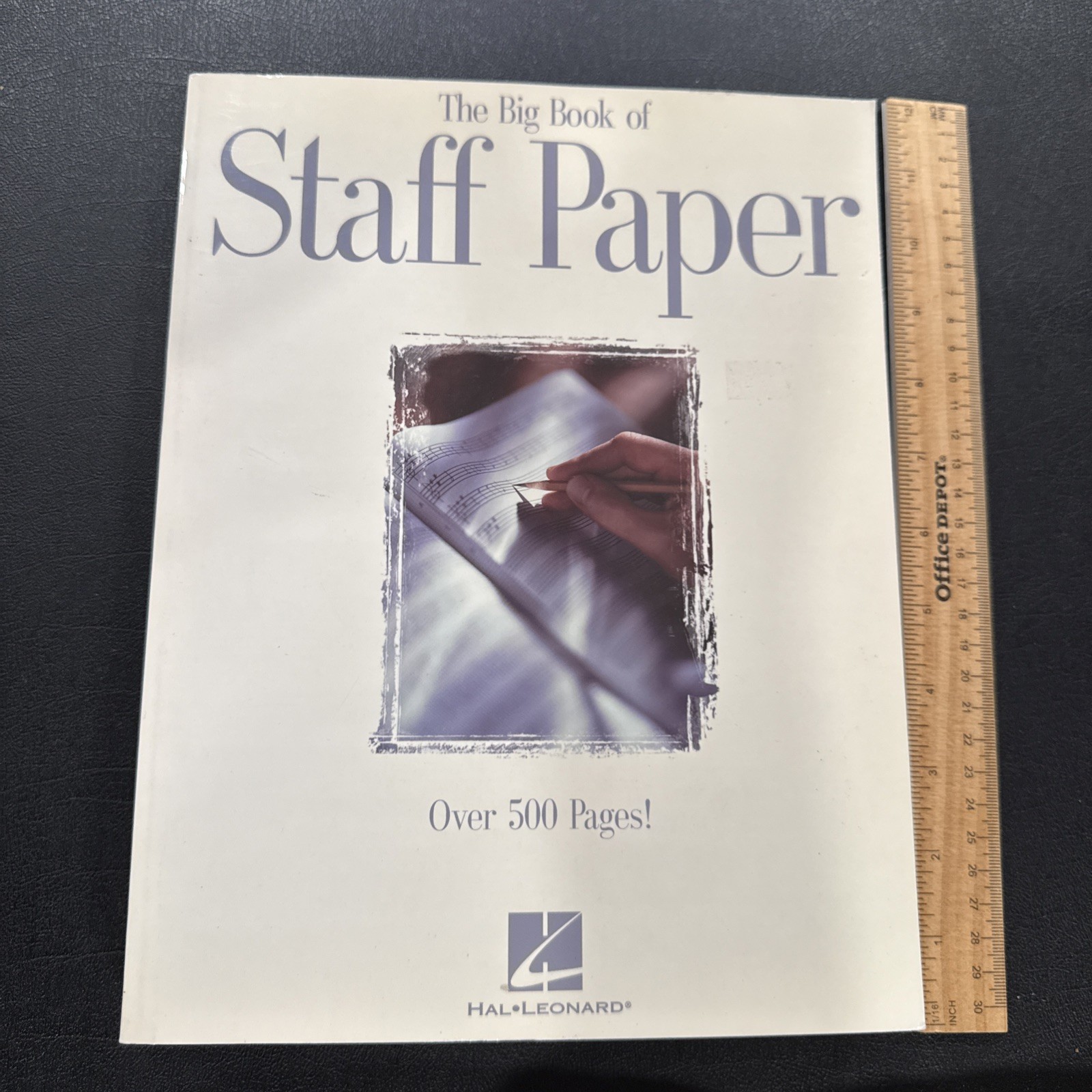The Big Book of Staff Paper | 512 Pages of Perforated Music Manuscript Paper…