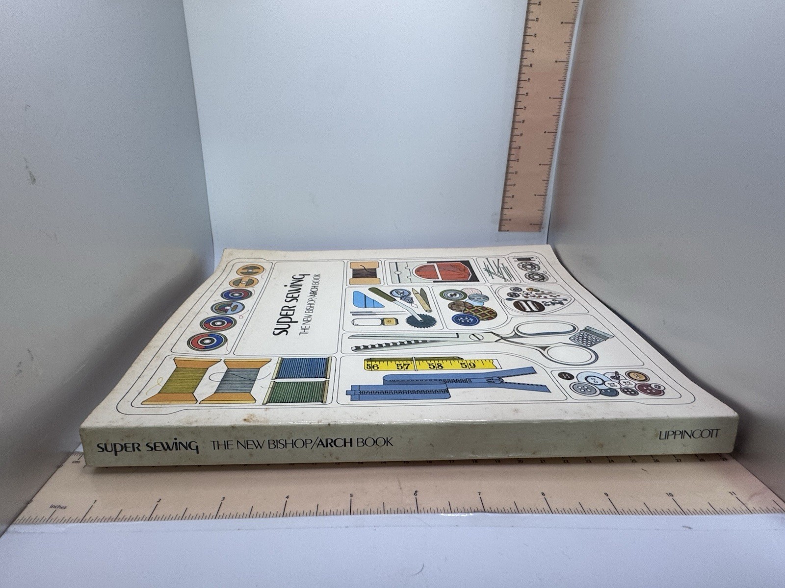 Vintage Super Sewing The New Bishop Arch Book 1974 Color Illustrated 336 Pages