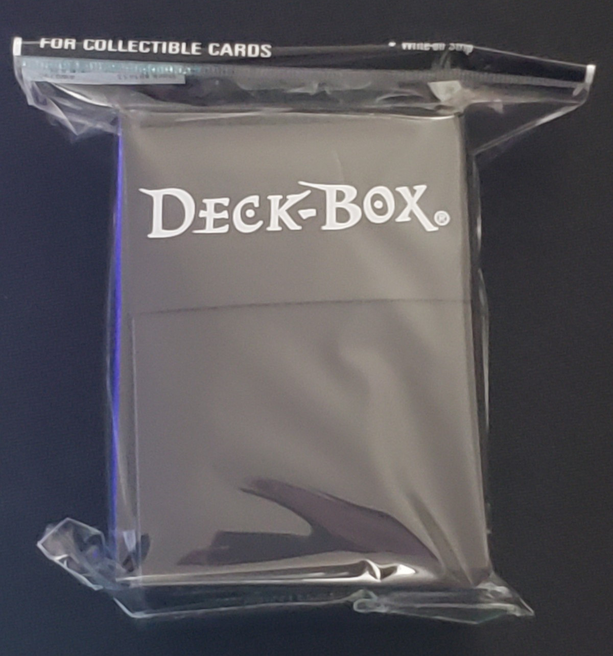 Ultra Pro Deck Box – Black- Holds up to 80 + cards standard size