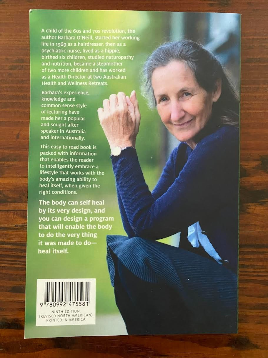 Self heal by design barbara o’neill paperback 2023 NA Edition Free Shipping