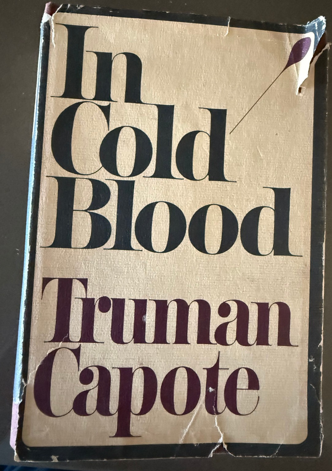 In Cold Blood Truman Capote First Edition First Printing