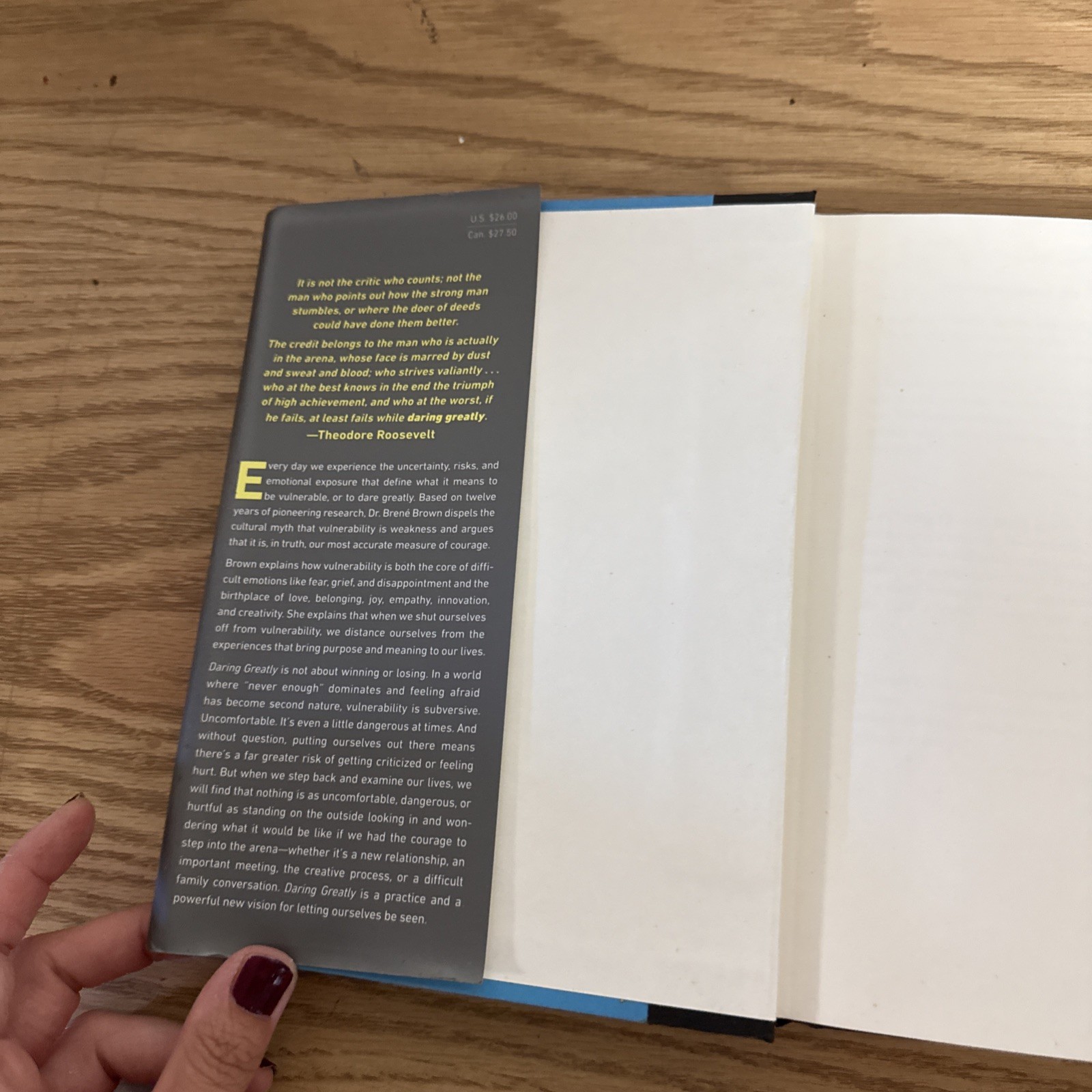 Daring Greatly by Brené Brown (2012, Hardcover)