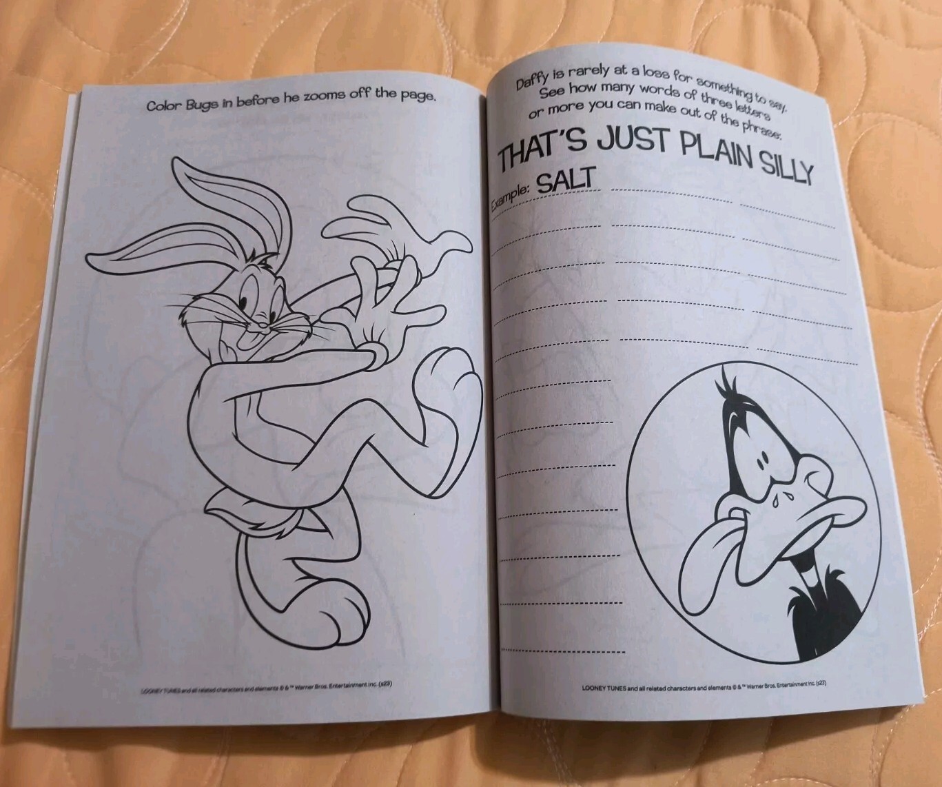 Looney Tunes Jumbo Coloring & Activity Book with Tear & Share Pages 🆕🆓 ship!