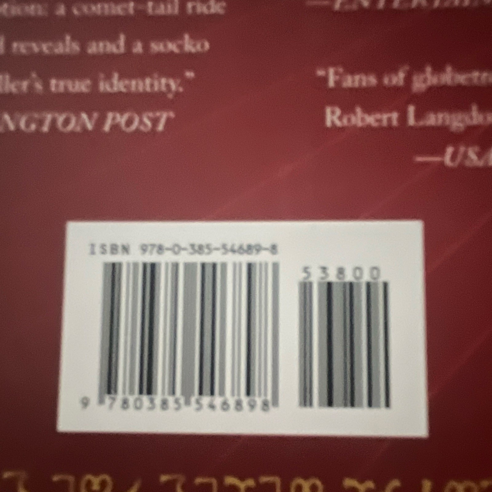 Dan Brown The Secret of Secrets Hardcover Novel w/ Dust Jacket 2025 Langdon
