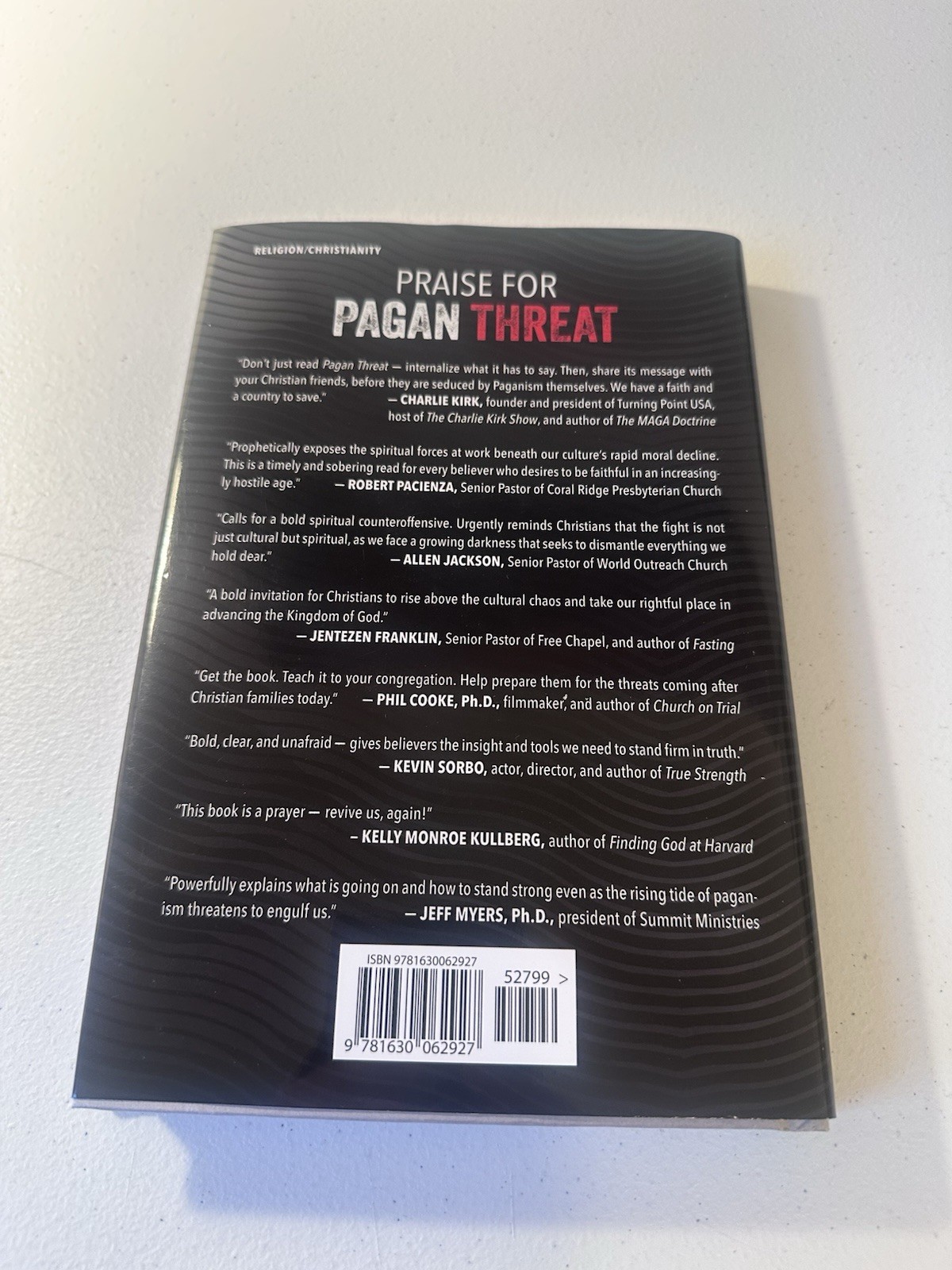 Pagan Threat: Confronting America’s Godless Uprising Foreword by Charlie Kirk