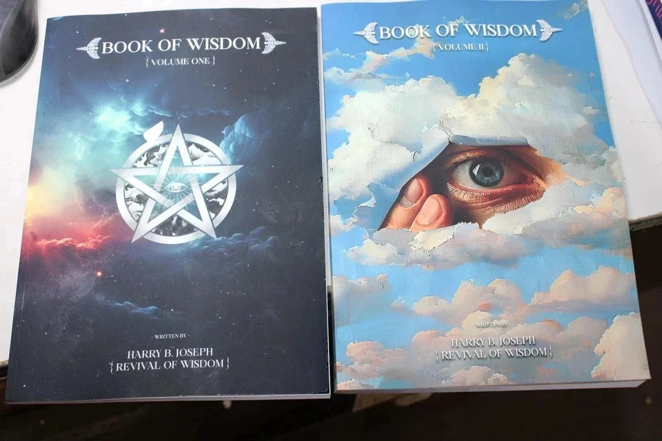 Book of Wisdom Volumes 1 & 2 by Harry B. Joseph (Paperback 2-Book Bundle) USA