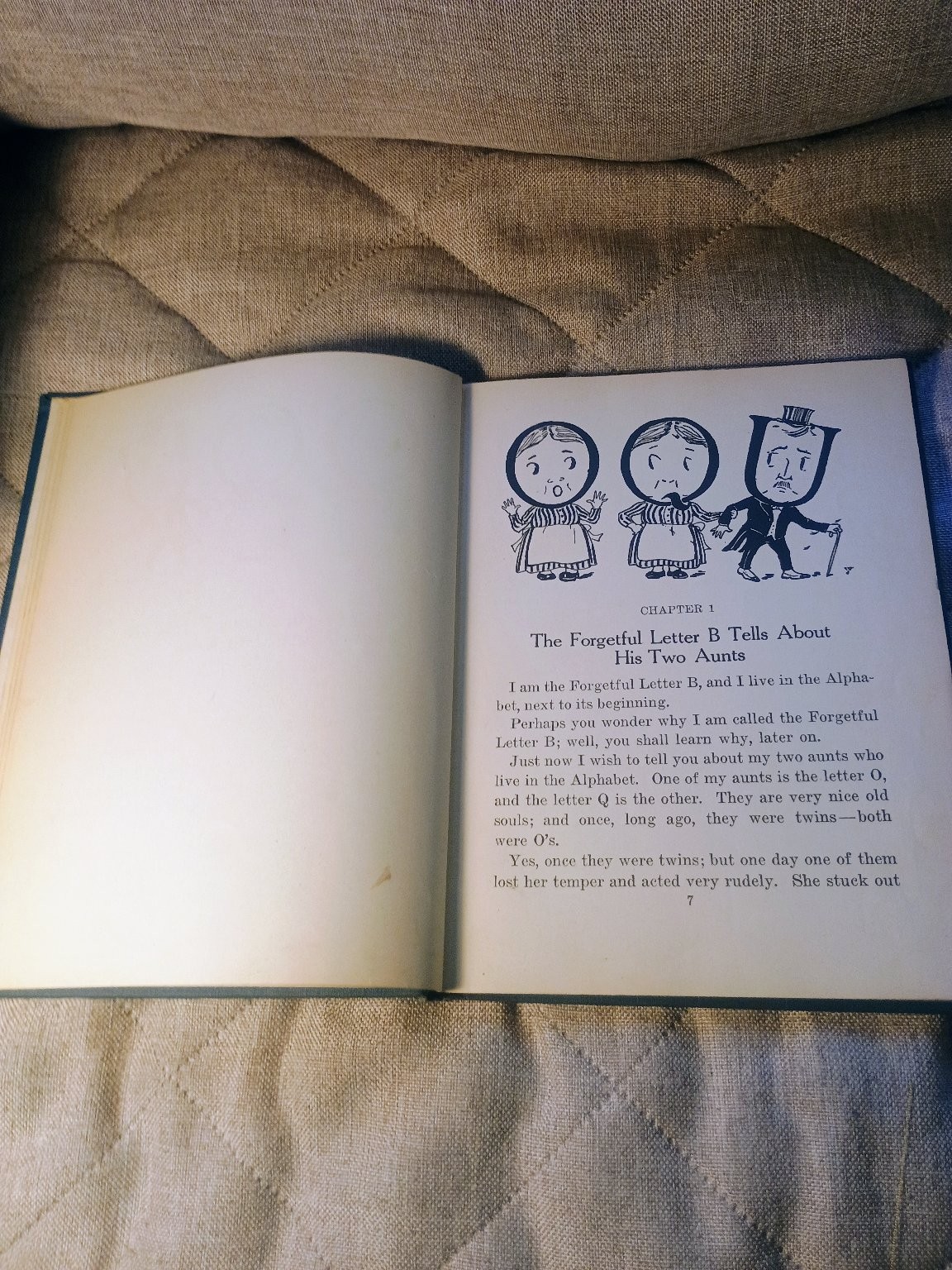 The Forgetful Letter B Richard A. Clarke 1922 Vintage Children’s Illustrated