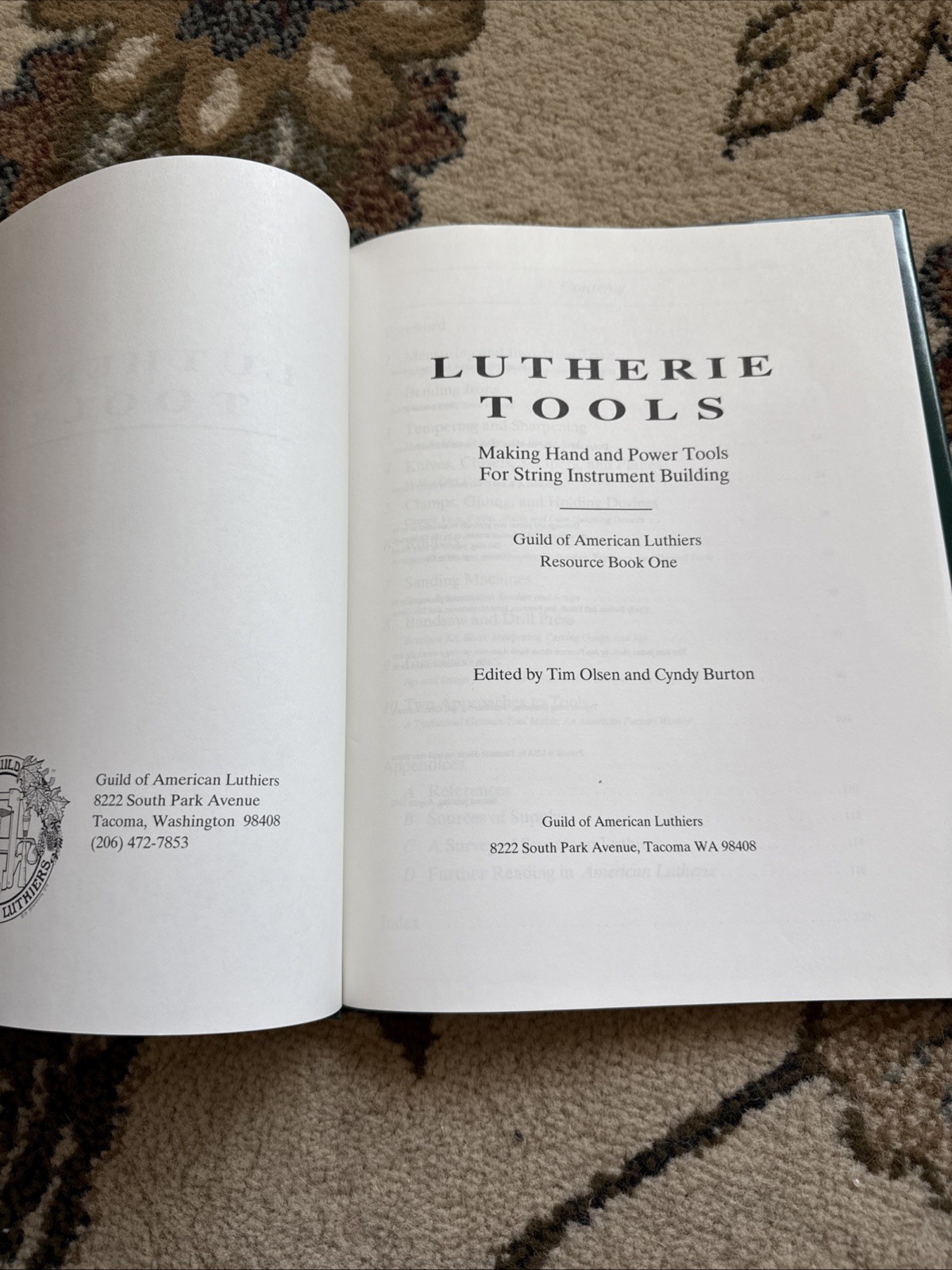 Lutherie Tools Making Hand and Power tools for String Instrument Building