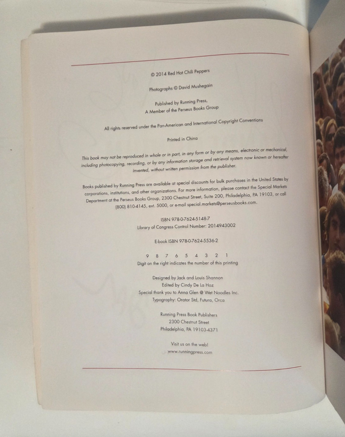 Fandemonium — Red Hot Chili Peppers | Signed by Anthony Kiedis & David Mushegain