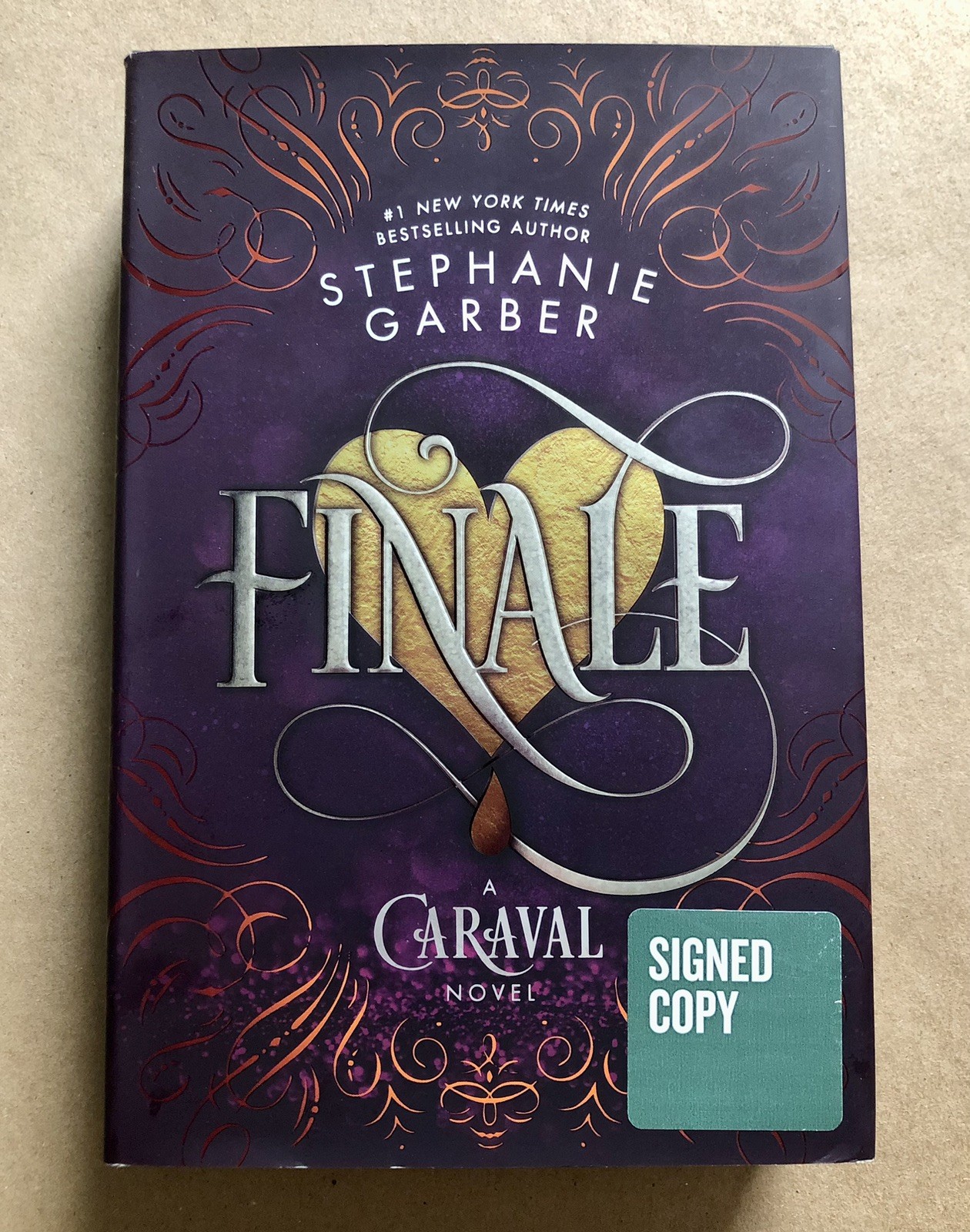 Finale, Stephanie Garber, AUTHOR SIGNED, 2019 HC/DJ, 1ST EDITION 1ST PRINT, VG+