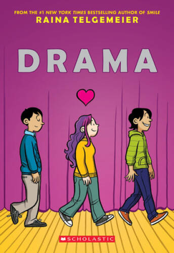 Drama: A Graphic Novel – Paperback By Telgemeier, Raina – VERY GOOD