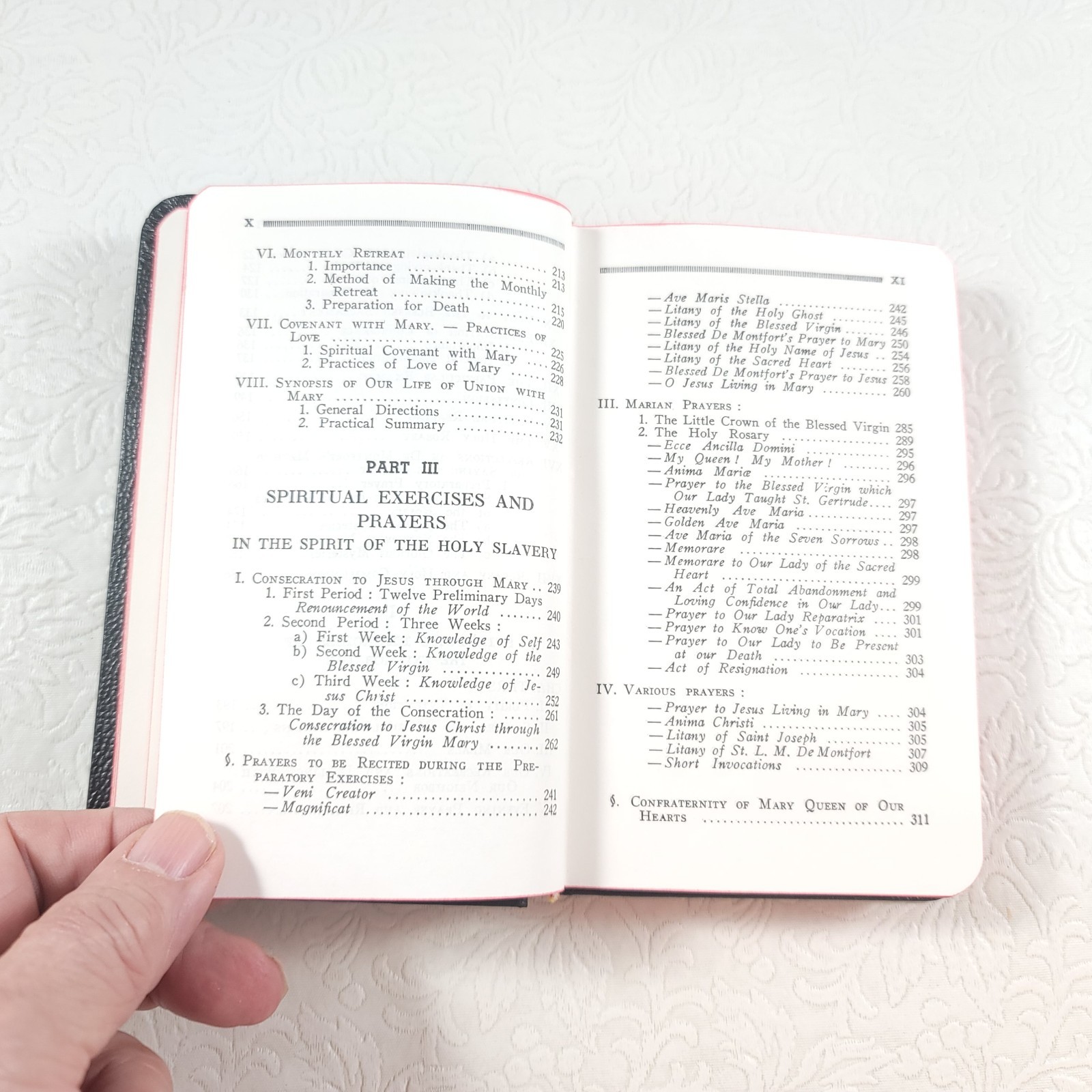 The Reign of Jesus Through Mary Prayer Book Revised Edition 1983 Gabriel Denis
