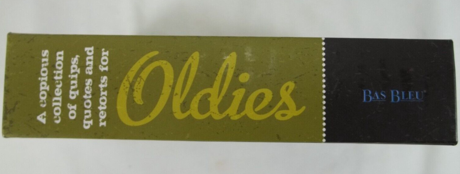 Quips, Quotes & Retorts for Oldies, Bas Bleu Like New, 304 Pages Quality Paper