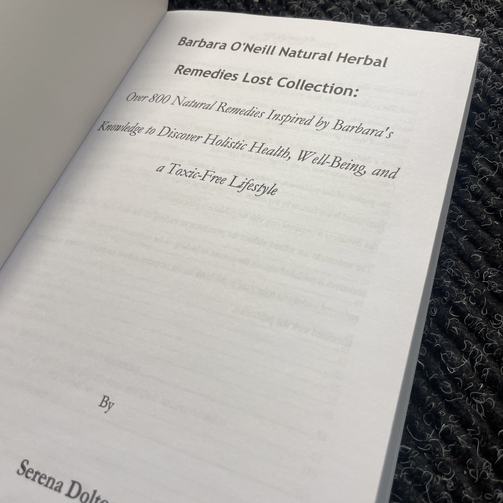 Barbara O’Neill Natural Herbal Remedies Lost Collection 800+ 25 in 1