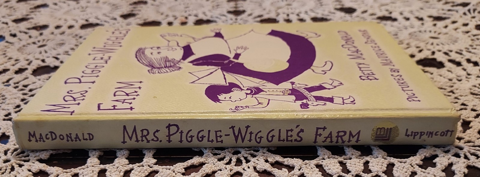 Mrs Piggle-Wiggle’s Lot 3 Vintage HC Betty MacDonald Magic Farm Piggle-Wiggle