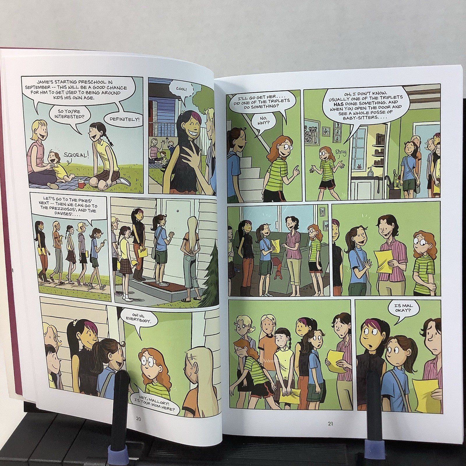 The Baby-Sitter Club Boxed Set #1-4 Raina Telgemeier Vintage Graphic Novels