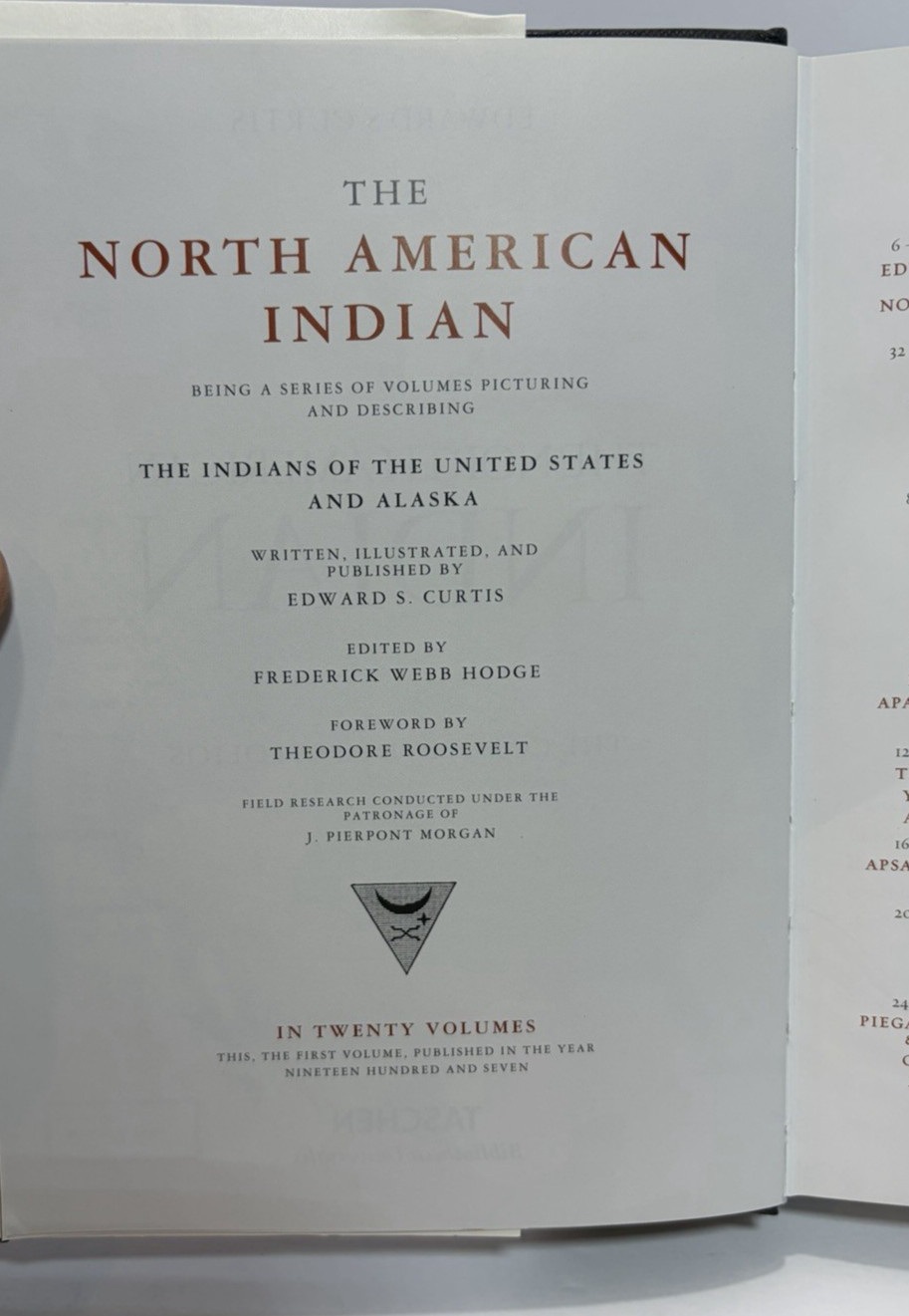 2020 “The North American Indian: The Complete Portfolios” by Edward S. Curtis