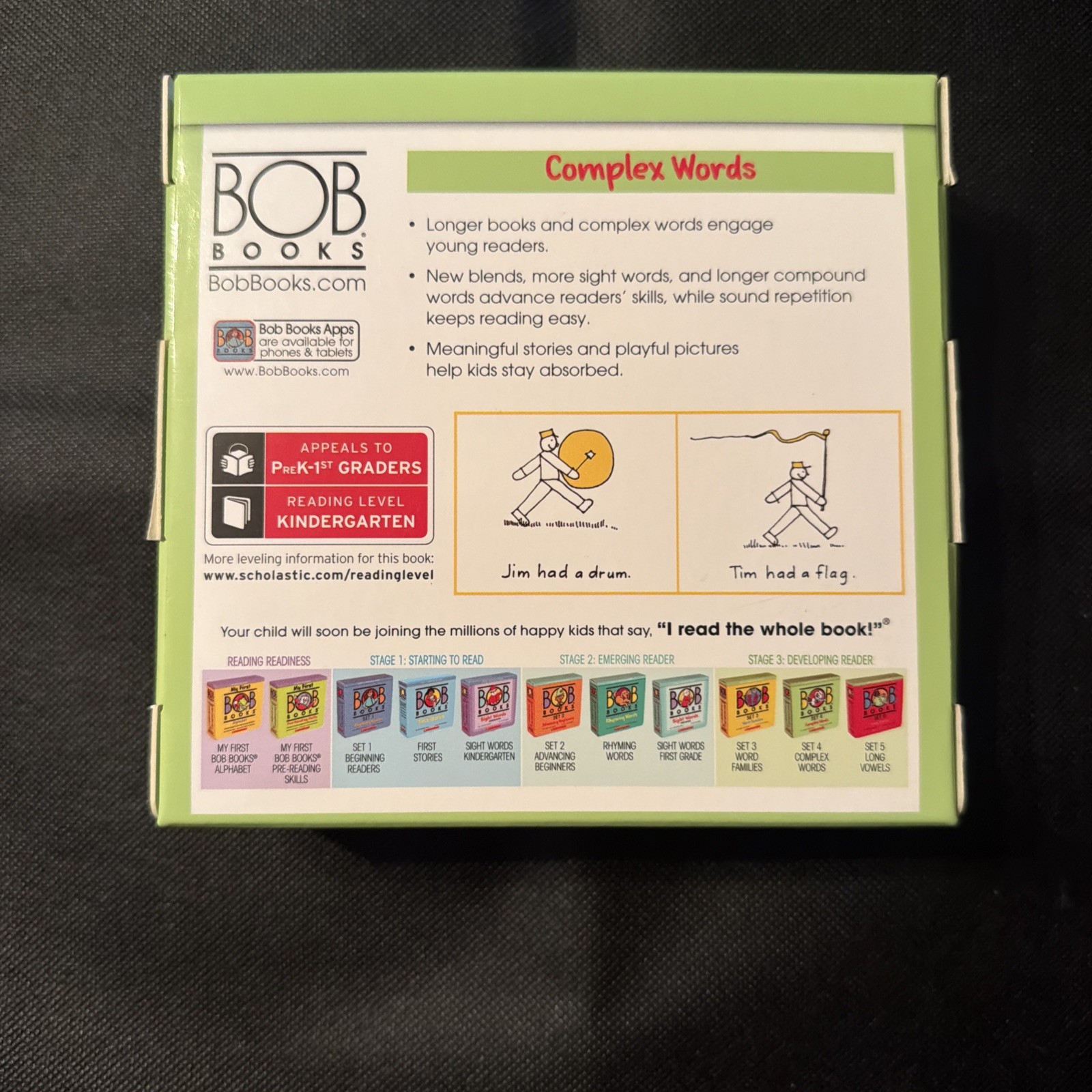 Bob Books: Set 4 Complex Words -Stage 3: Developing Reader Phonics Reading 8 Bks