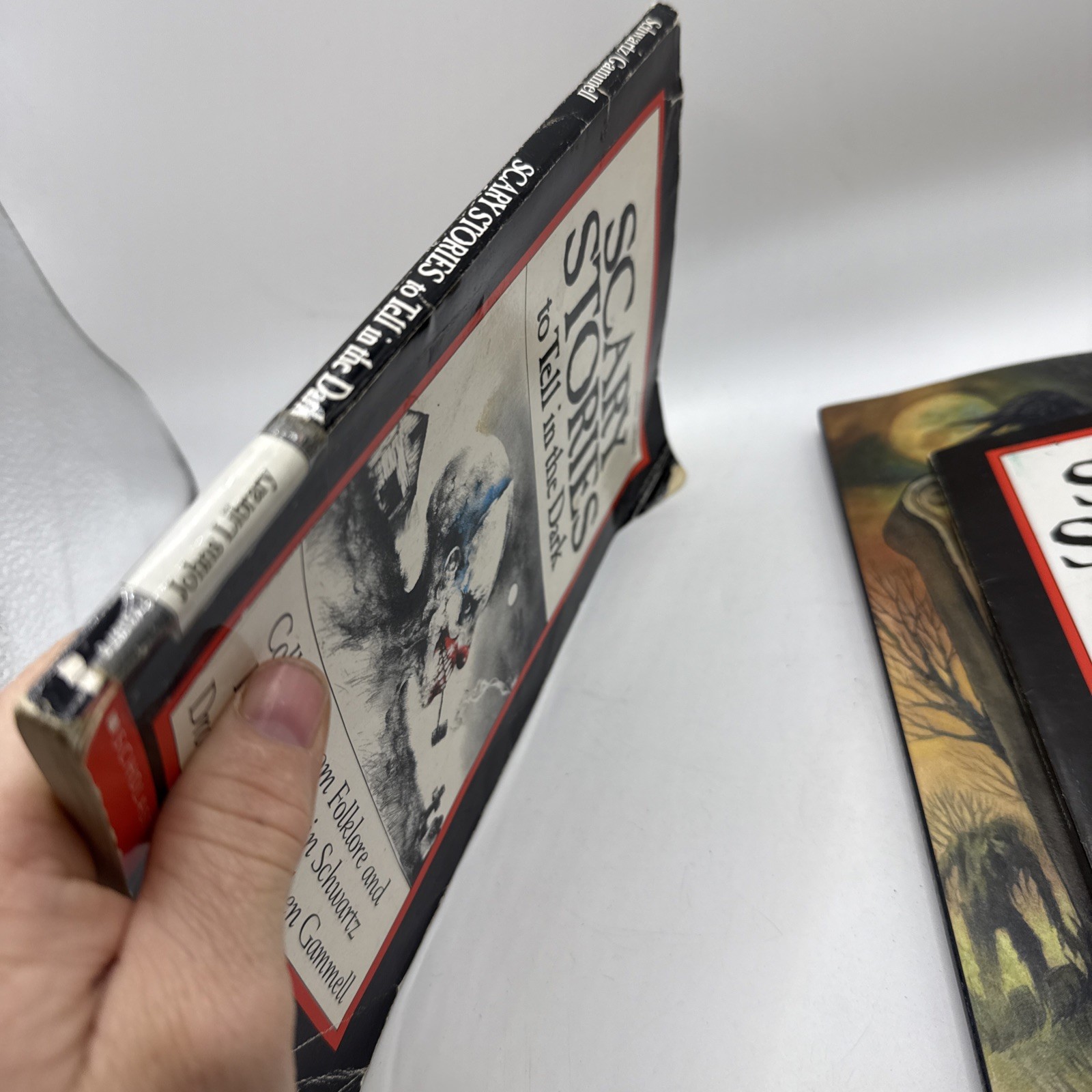 Scary Stories To Tell In the Dark Original Alvin Schwartz Reading Book Lot of 3