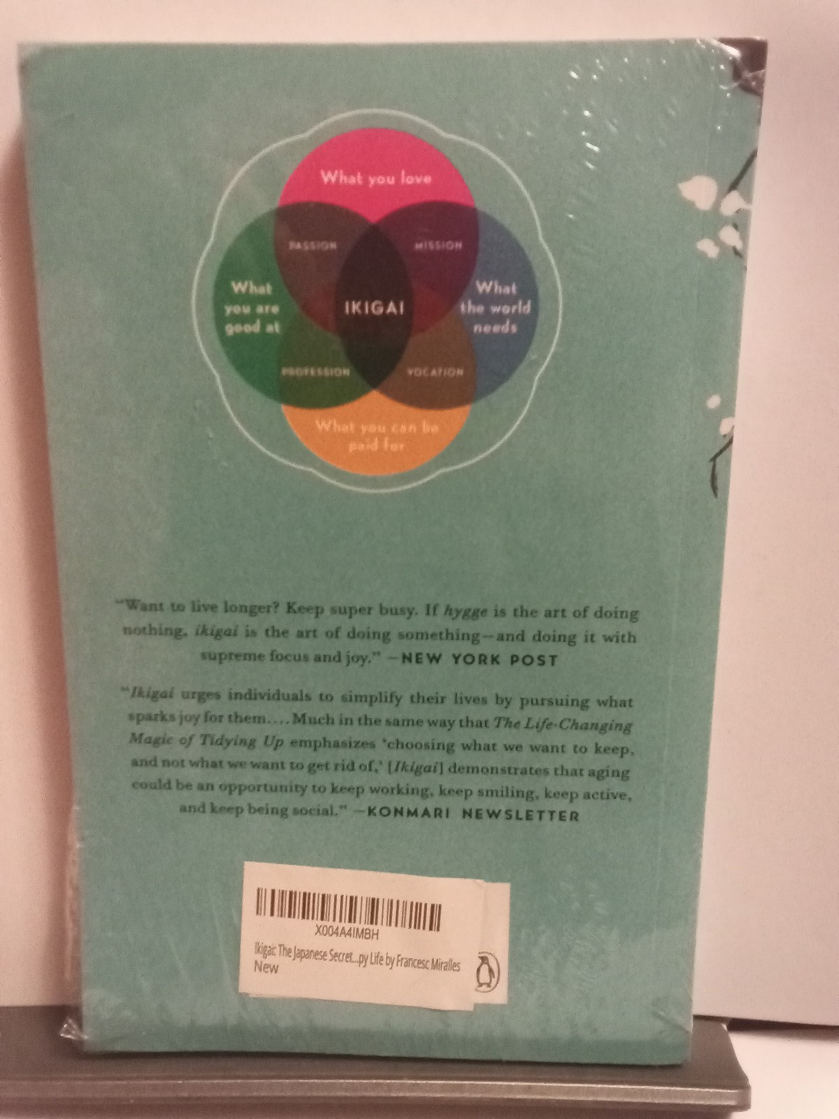 Ikigai: The Japanese secret to a long and happy life – Paperback New Sealed