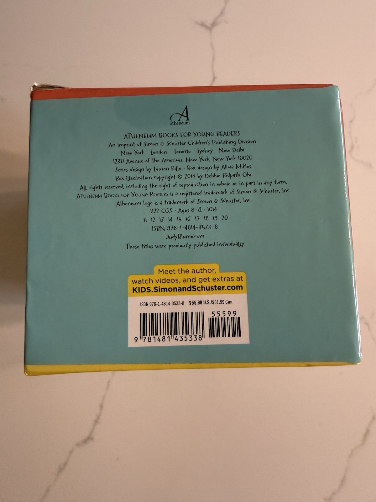 Judy Blume Essentials Box Set 7 Books Paperbacks With Slipcase Blubber Dennie