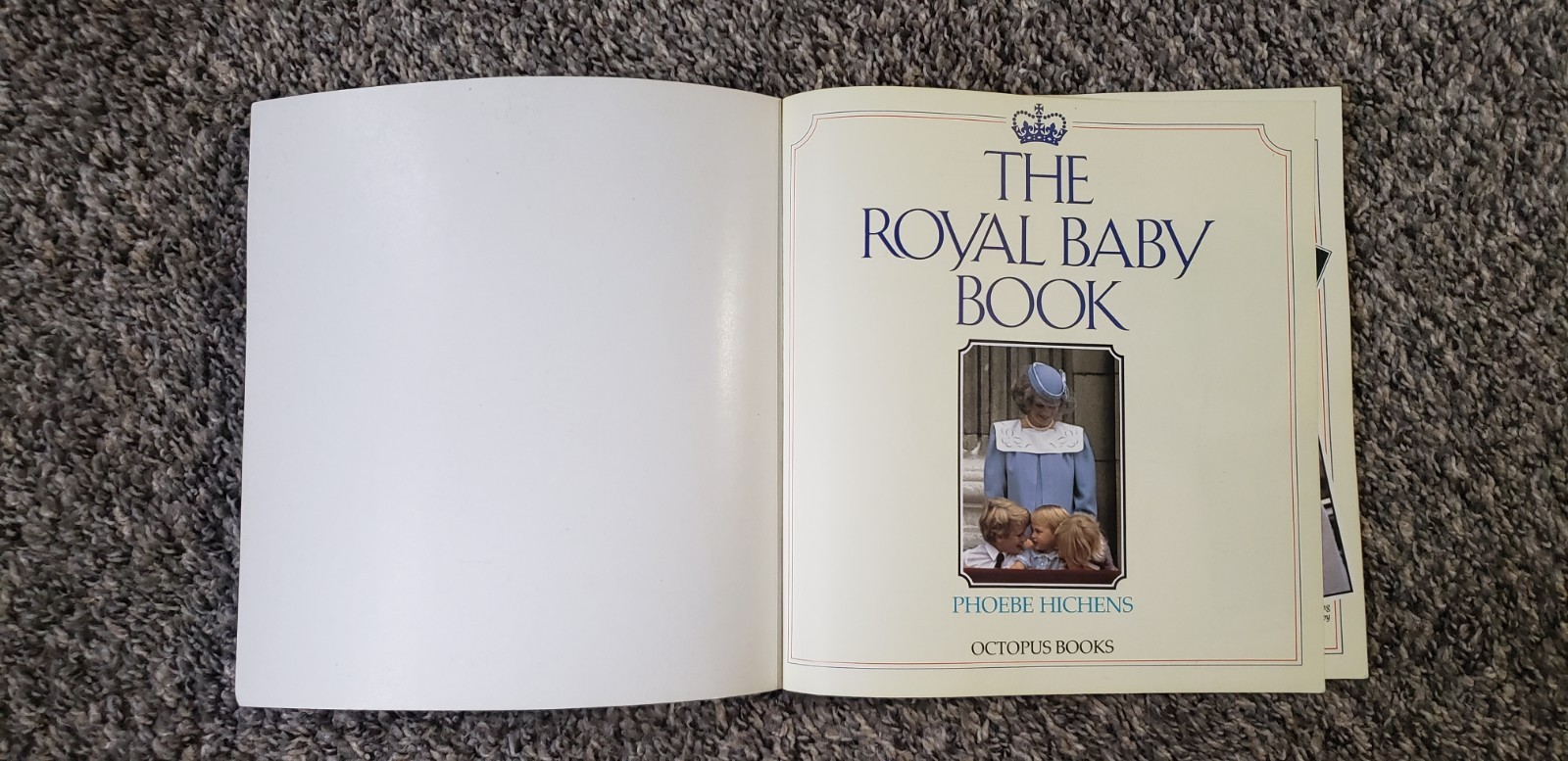 The Royal Baby Book by Phoebe Hichens
