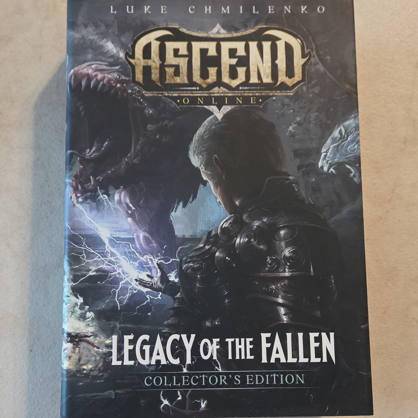 Ascend Online Books 1 & 2 Hardcover Set Luke Chmilenko Deluxe Collectors Ed