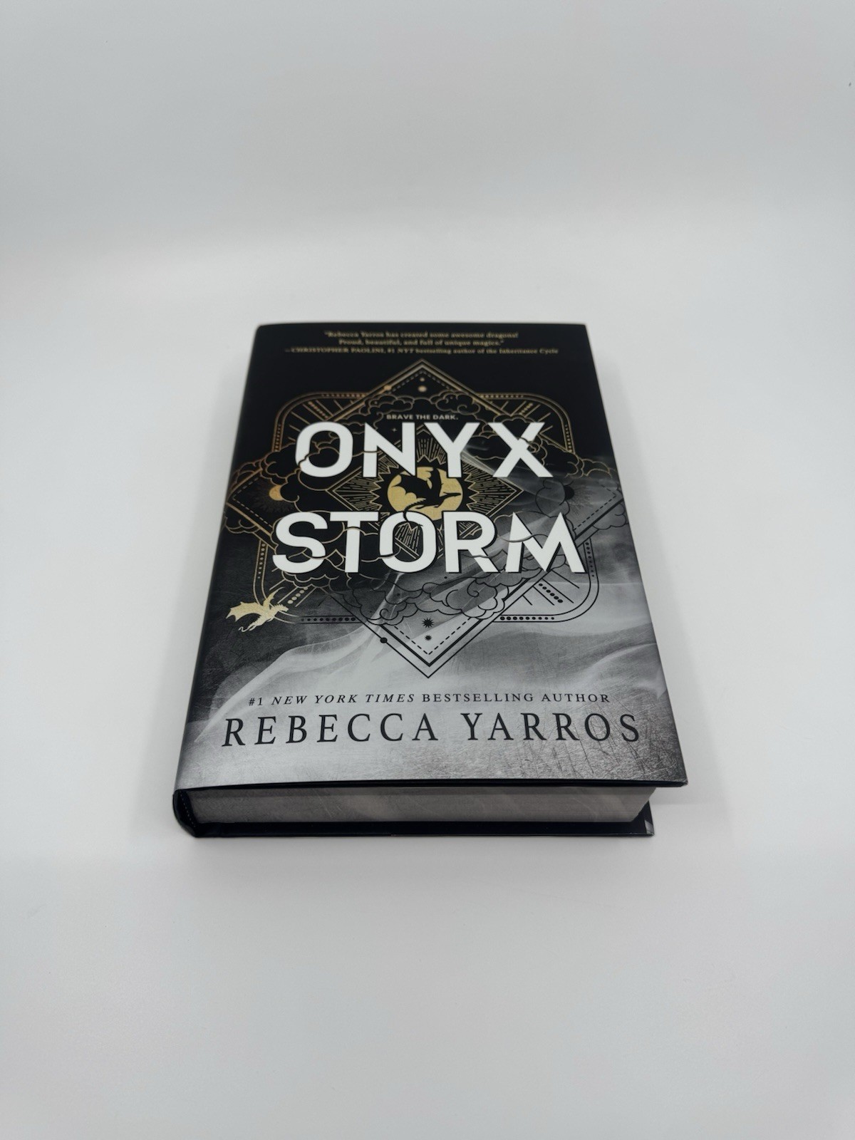 Onyx Storm (Deluxe Limited Edition) by Rebecca Yarros, Hardcover, SIGNED