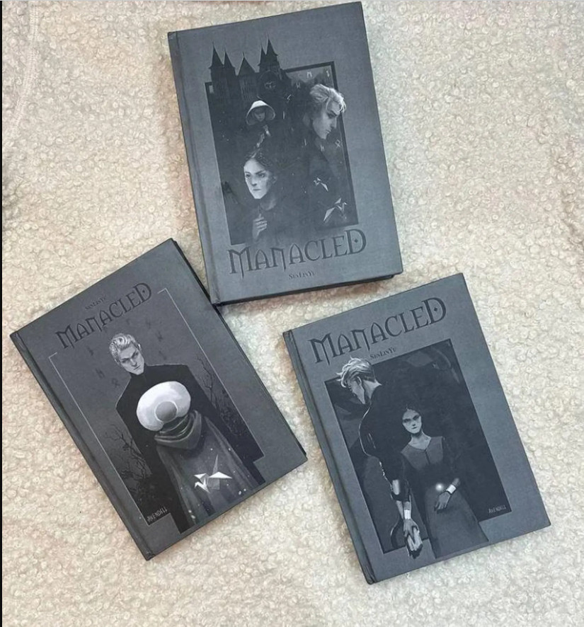 Manacled Book : Complete 3-Volume Hardcover Edition with Illustrations. Manacled