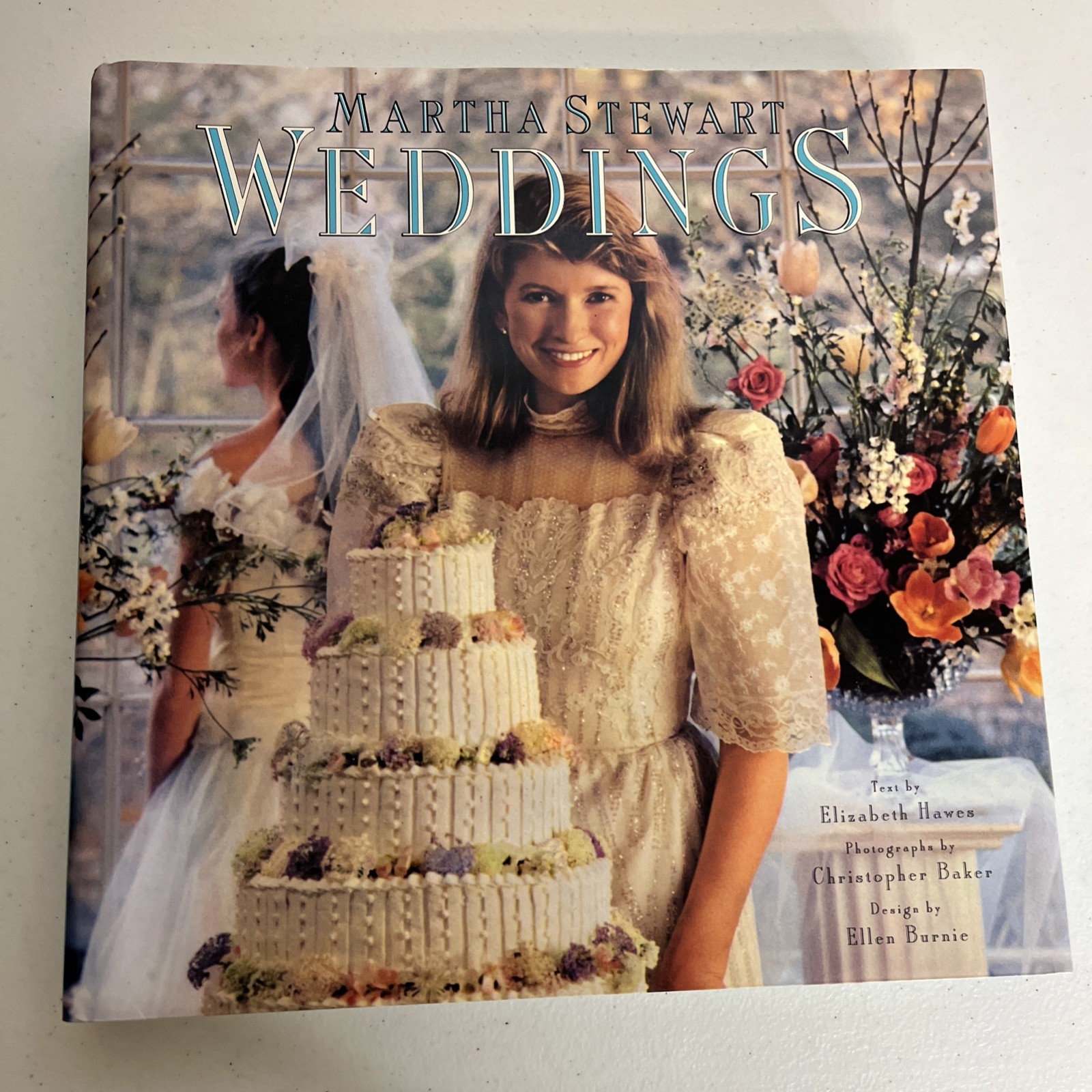 Weddings by Martha Stewart Hardcover 1987 First Edition Cakes Recipes Flowers