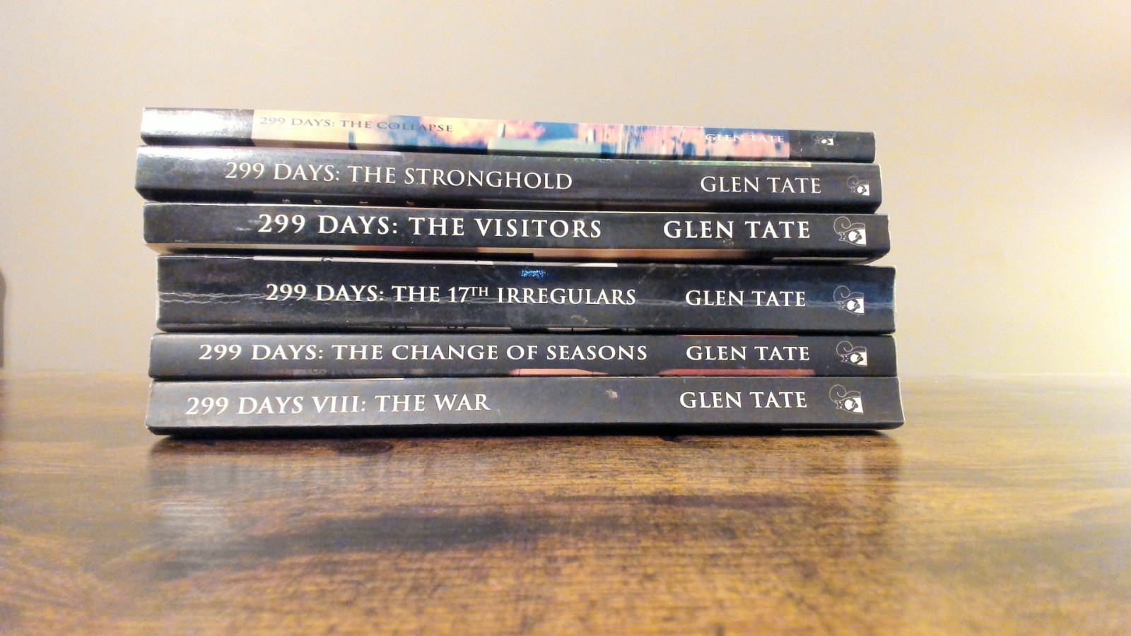 Lot of 6 Glen Tate 299 Days Series: Books 2, 4-8 Dystopian Future PB