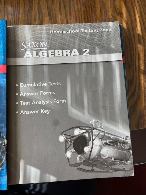 Saxon Algebra 2 Set (Fourth Ed): Text. Solutions Manual, Test Book FREE SHIPPING