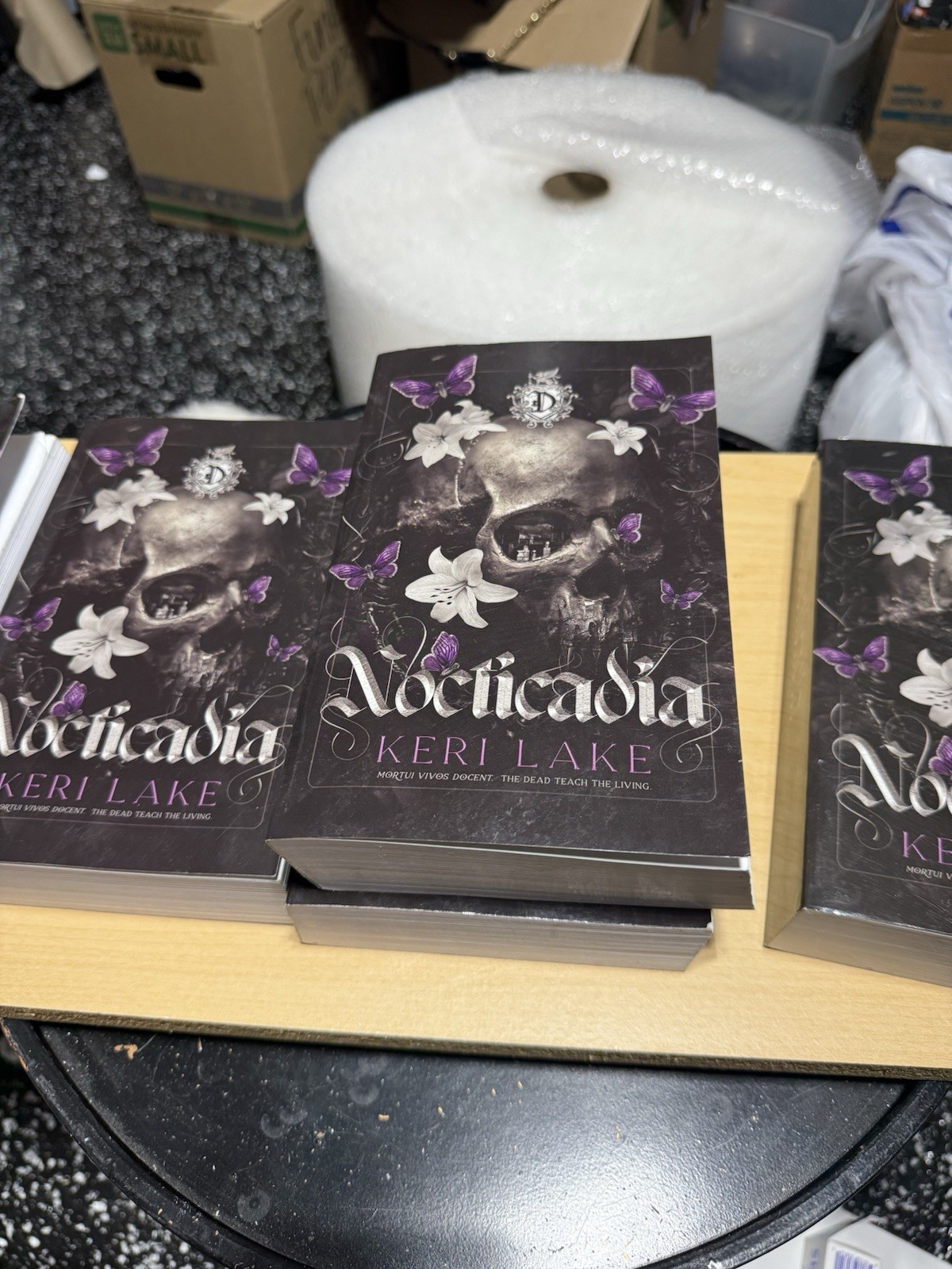 Nocticadia by Keri Lake, Gothic Dark Romance Booktok, OOP Paperback
