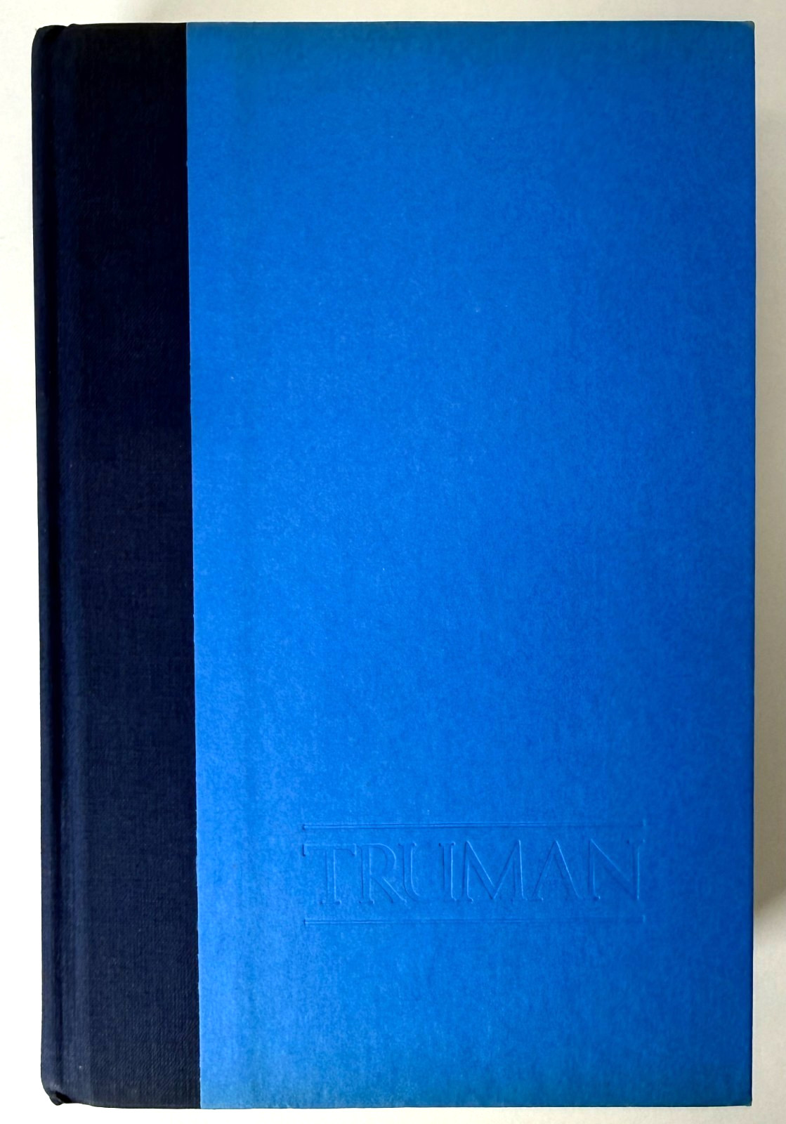 Truman (Pulitzer) David McCullough 1992 1st edition, 1st printing in Mylar, VG