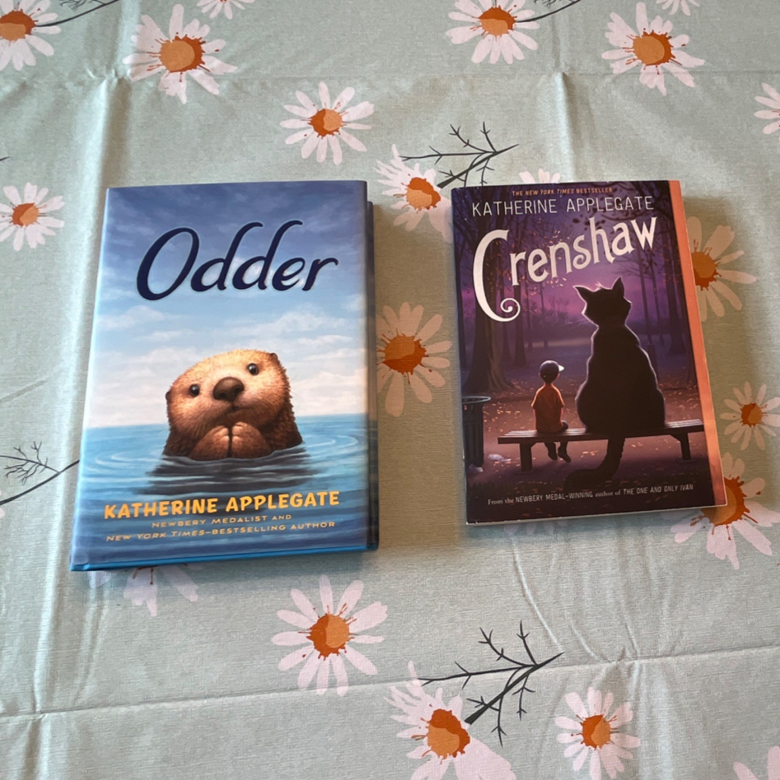 Katherine Applegate Odder Crenshaw Hardcover Paperback Square Fish Marine Magic