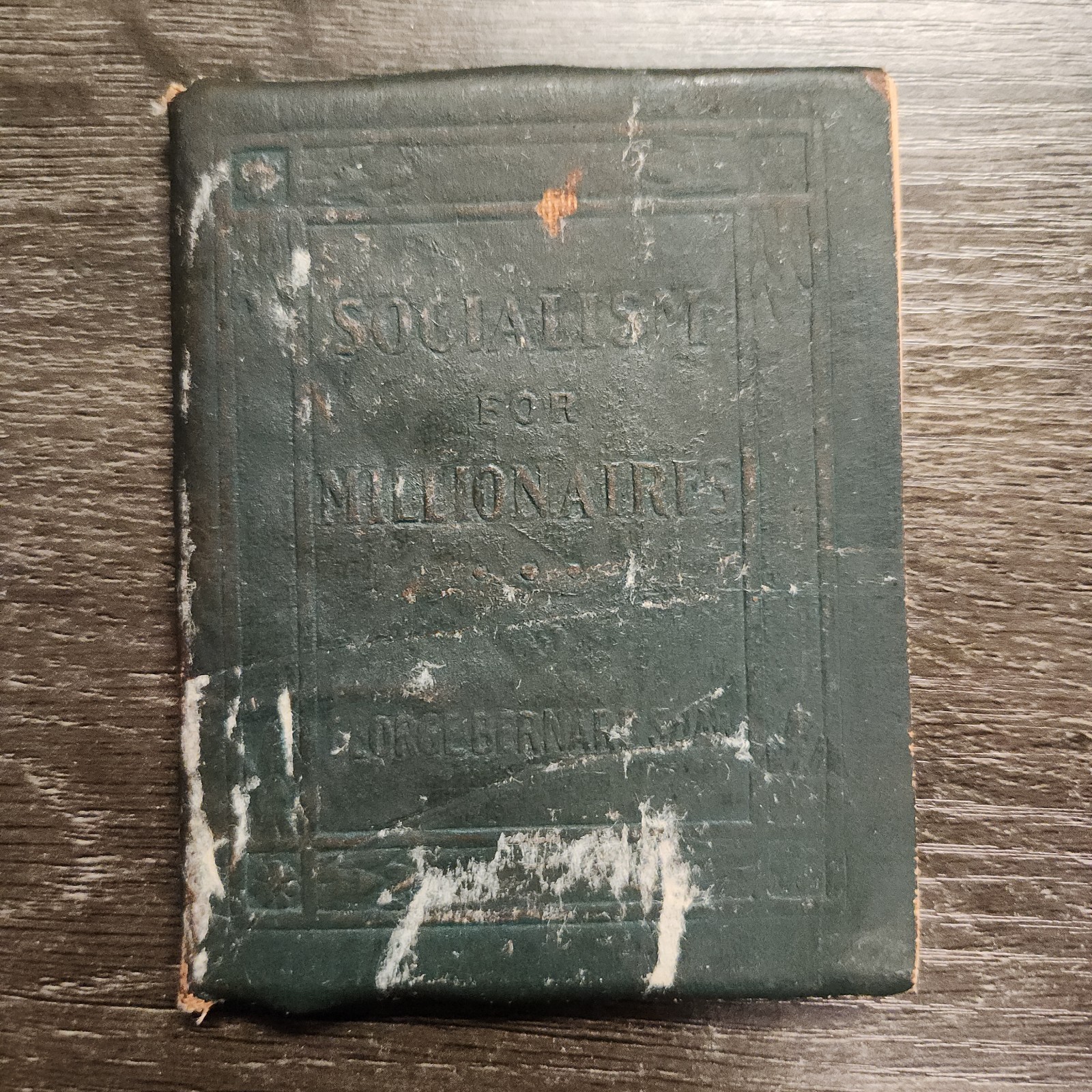 Vintage Socialism For Millionaires George Bernard Shaw Little Leather Library