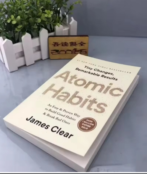 Atomic Habits James Clear Book Build Good Habits Break Bad Ones Self Improvement