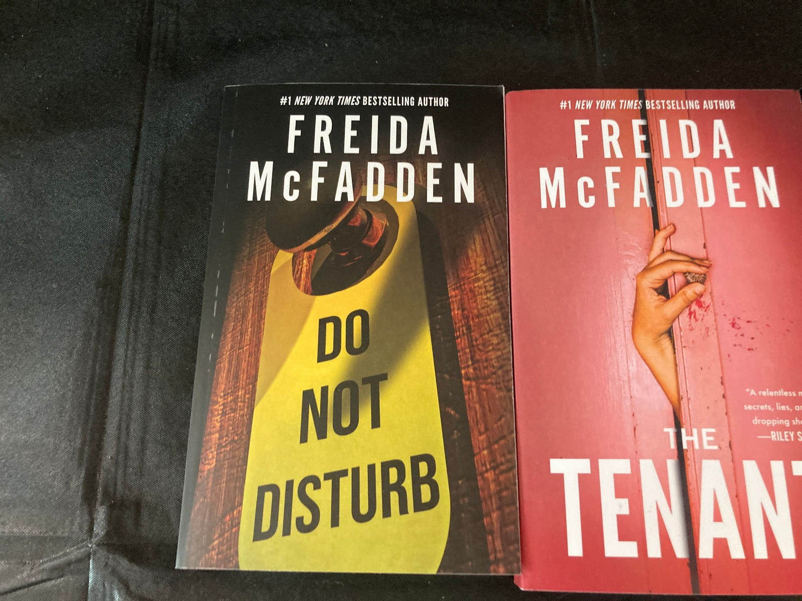 Lot of 4 Freida McFadden Paperback – Crash/Tenant/Do Not Disturb/Gift