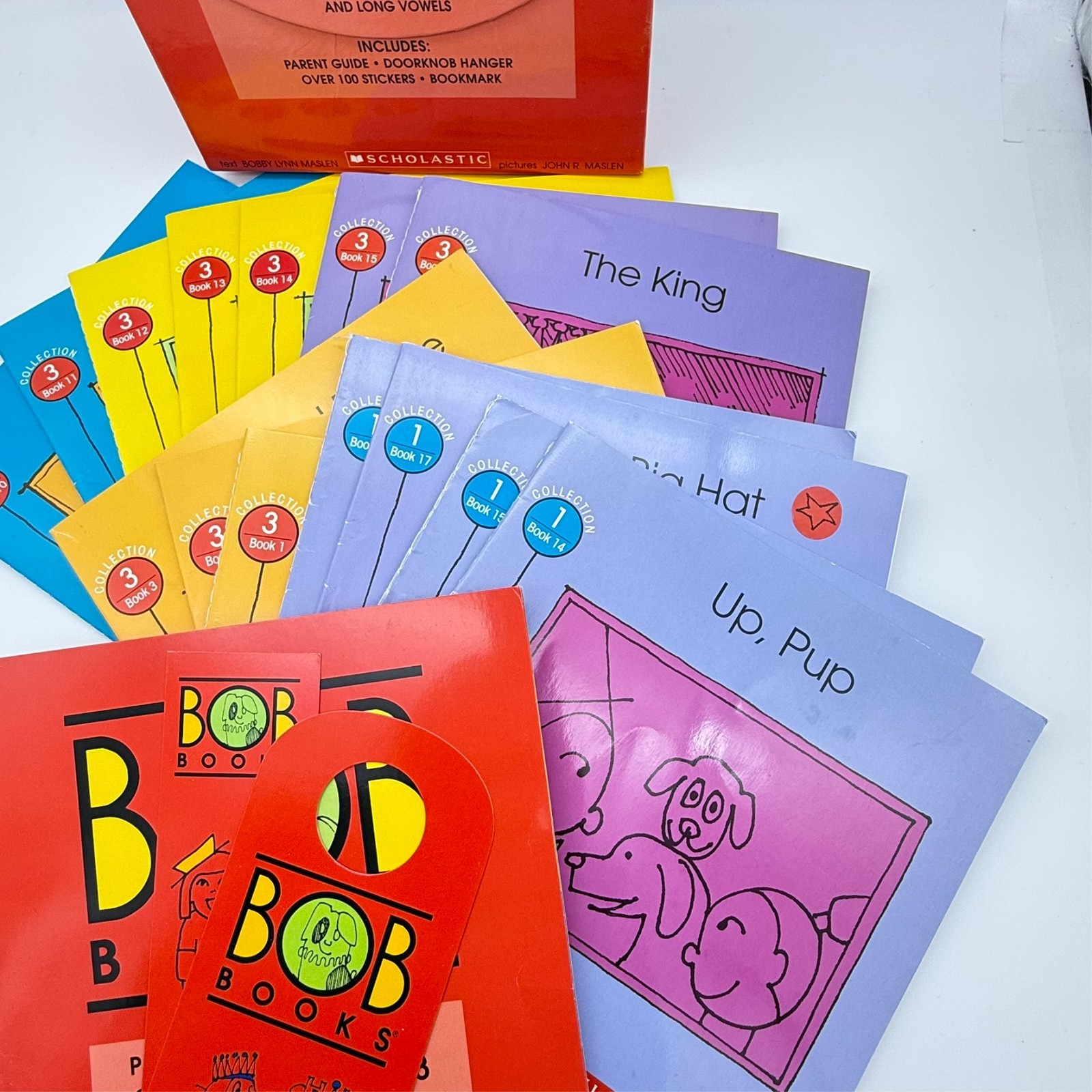 Assortment of Scholastic Bob Books Collection 1 & 3: 14 Assorted Bob Books