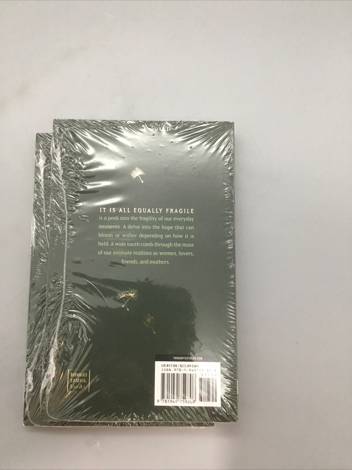 It Is All Equally Fragile by Alison Malee 2023 Catalog Paperback NEW in Wrapper