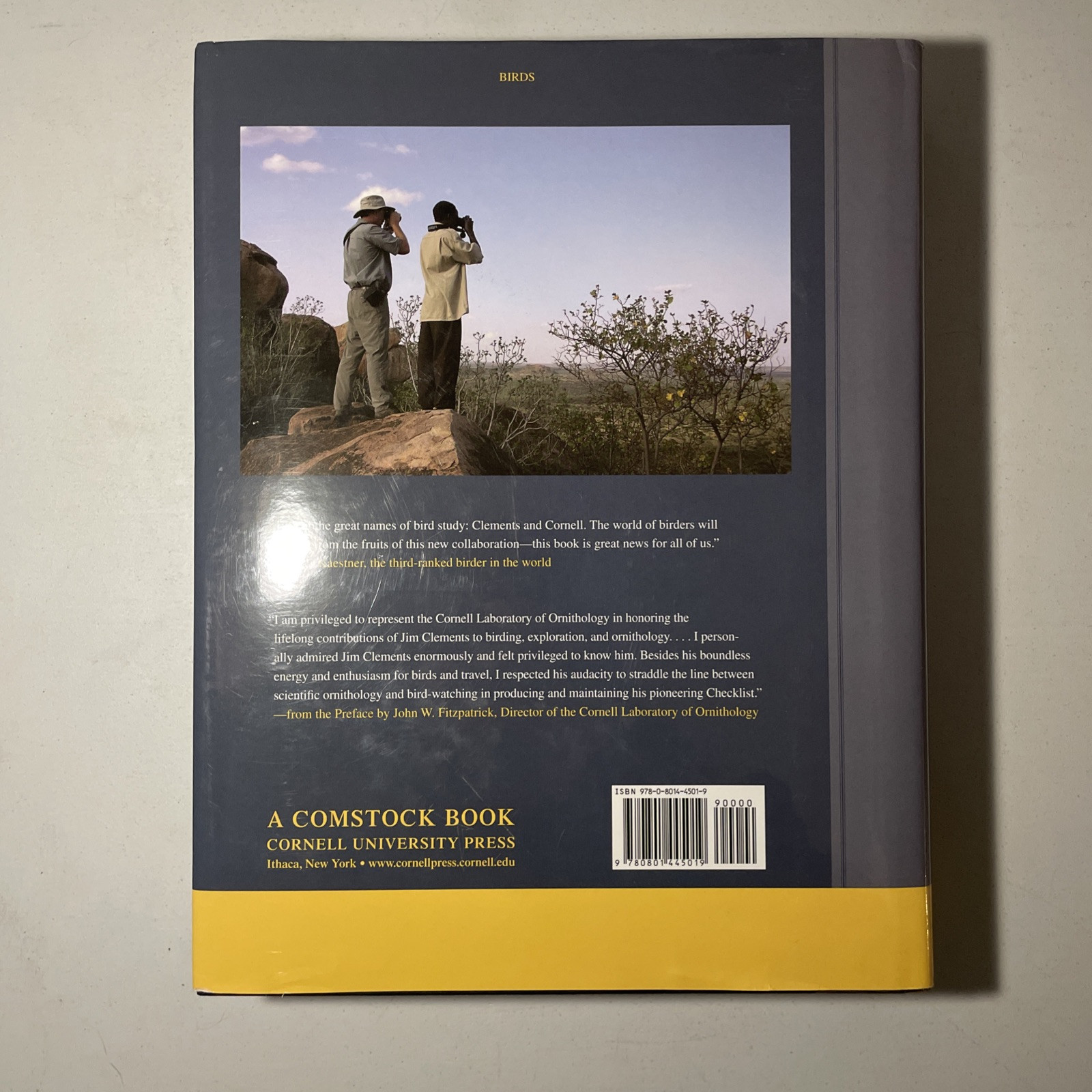 The Clements Checklist of Birds of the World