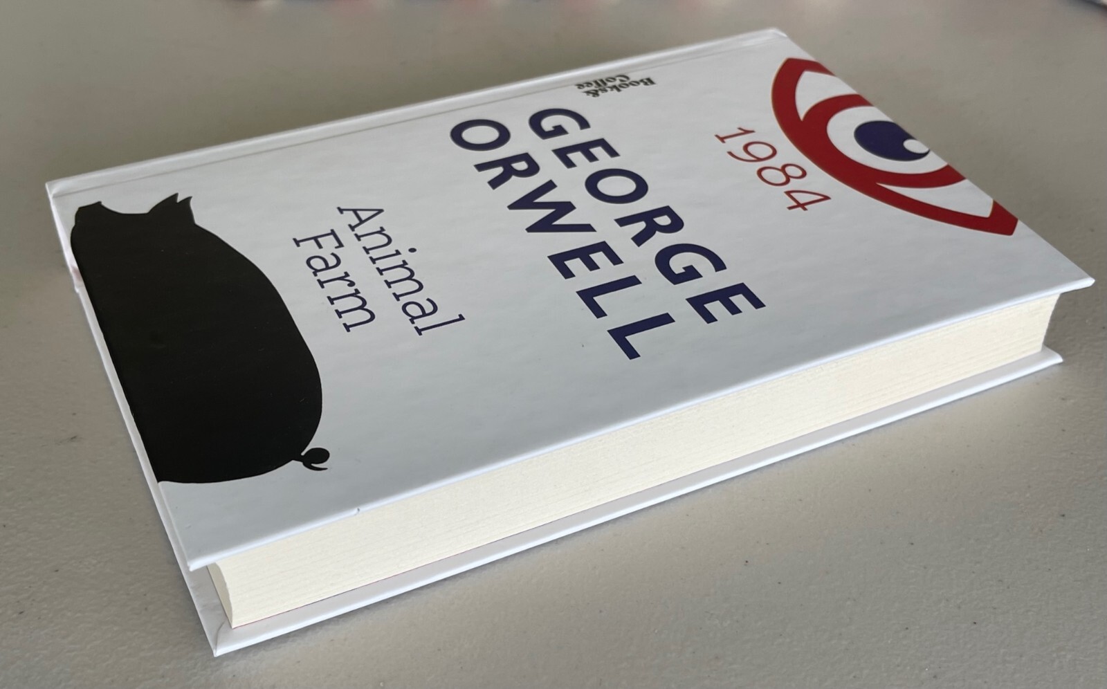 1984 & Animal Farm (2In1) by George Orwell Hardcover Book -NEW